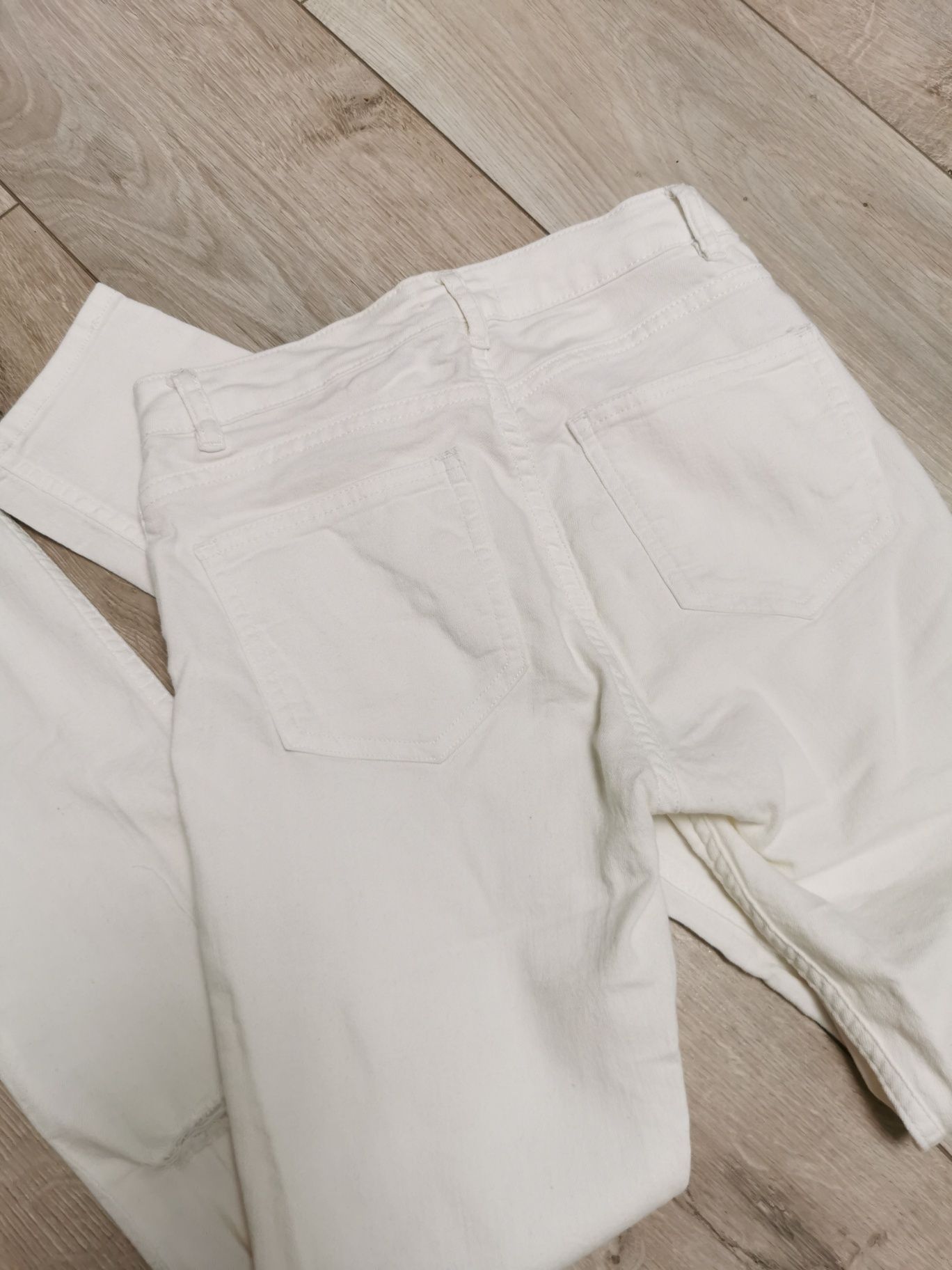 джинси білі стрейчеві H&M, нові, skinny