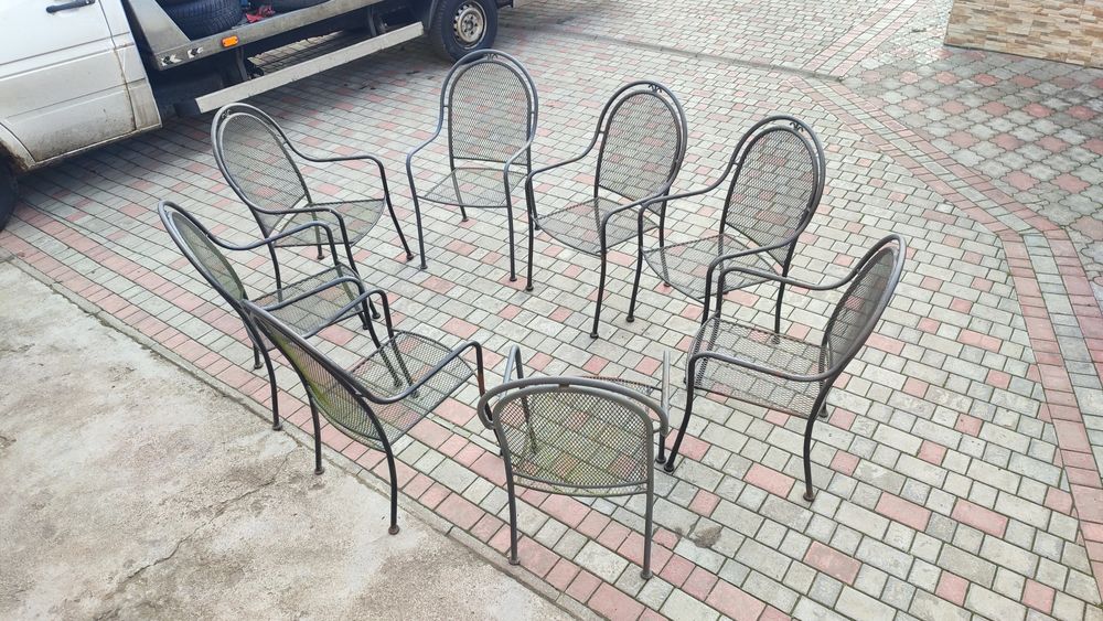 Крісла садові,металічні,ковані,для дачі,для дому