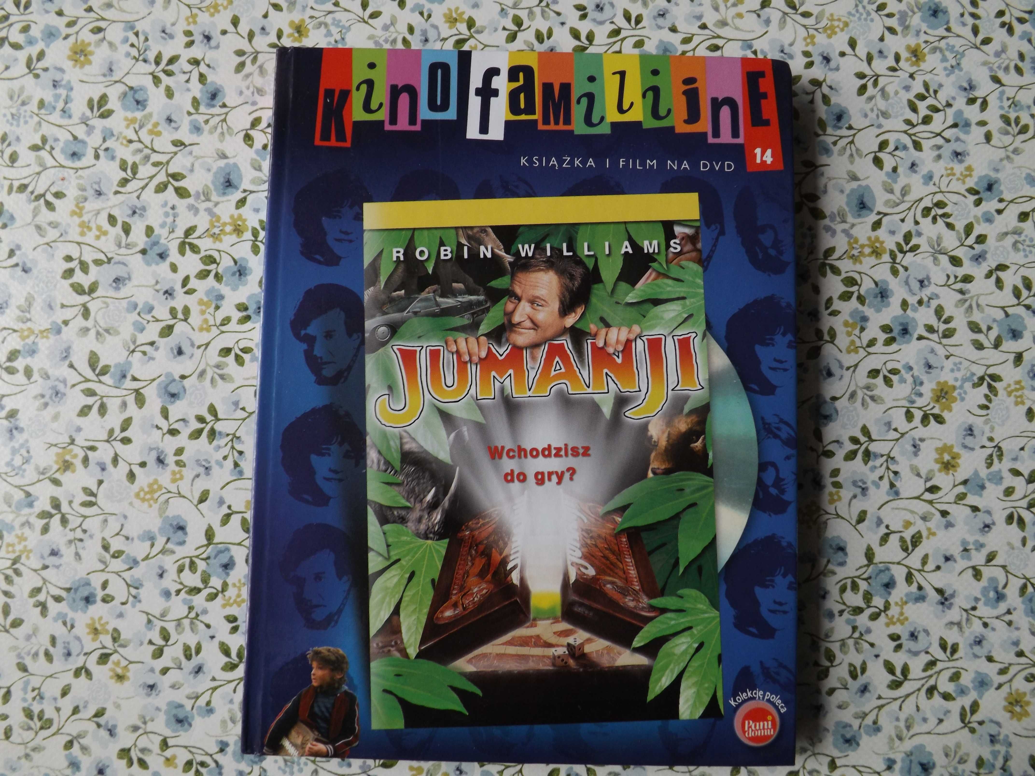 Jumanji Robin Williams dvd film bajka polski