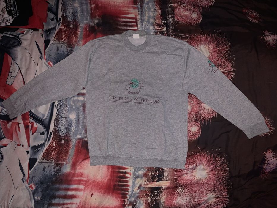 Bluza meska Reebok szara roz. L