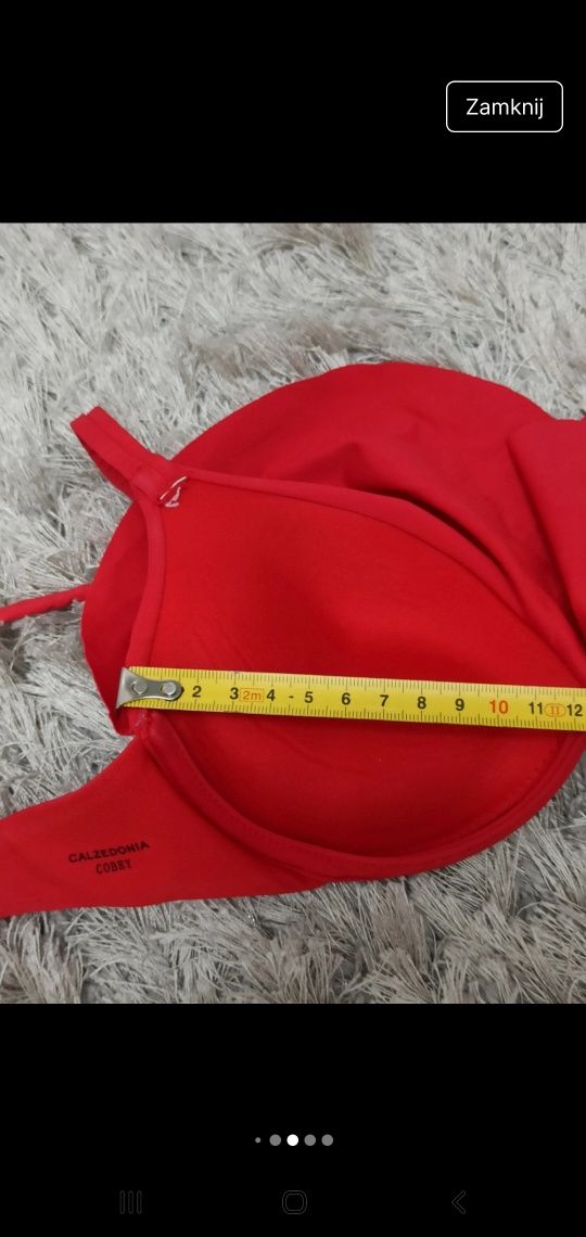 Strój kąpielowy calzedonia s czerwony