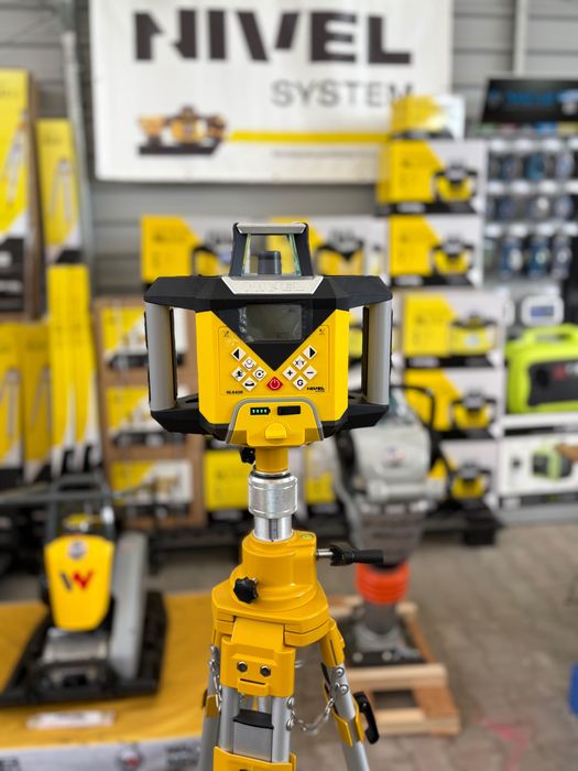 Nivel System Niwelator laserowy NL 640 R lata statyw RD 600 Nowy fv