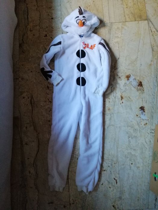 Strój Olafa, 7-8 lat, Disneya,
