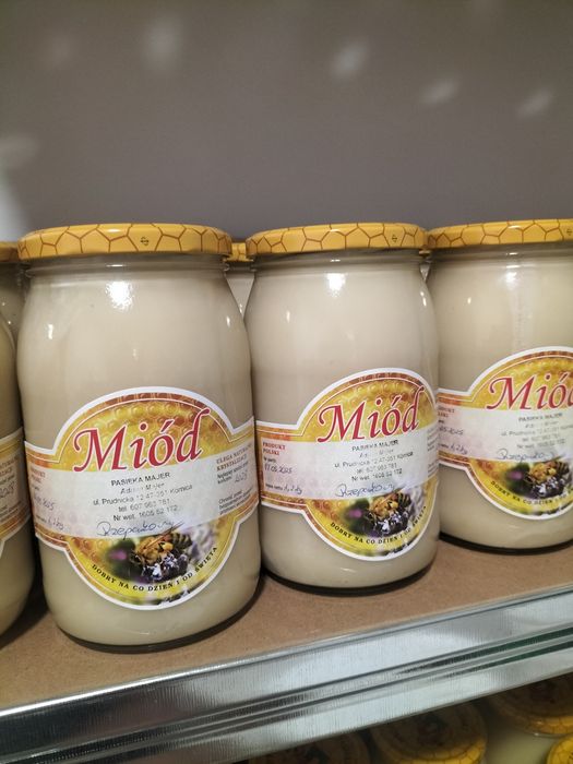 Miód rzepakowy  od pszczelarza