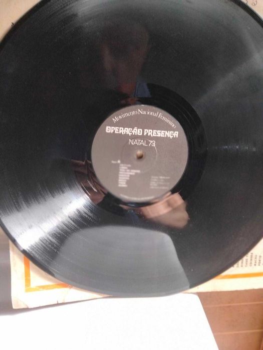 LP em vinil muito raro. Natal de 1973 Guerra Colonial.