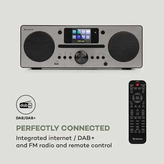 Интернет радио інтернет радіо стереосистема Auna Harvard