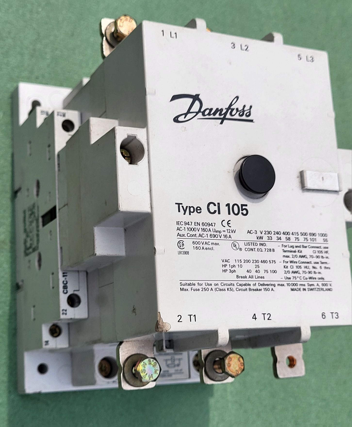 Stycznik Danfoss Cl 105