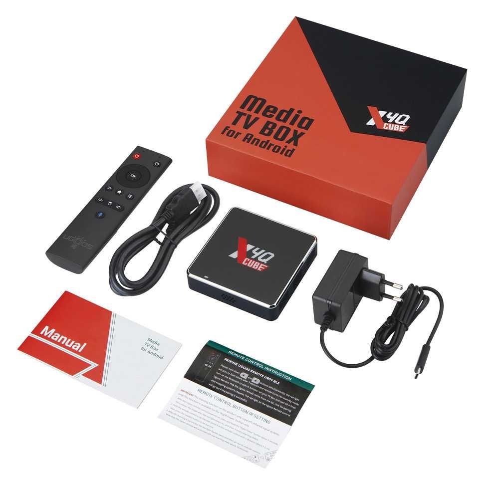 Смарт ТВ приставка Ugoos X4Q Cube 2/16 Гб з аеропультом Smart TV Box