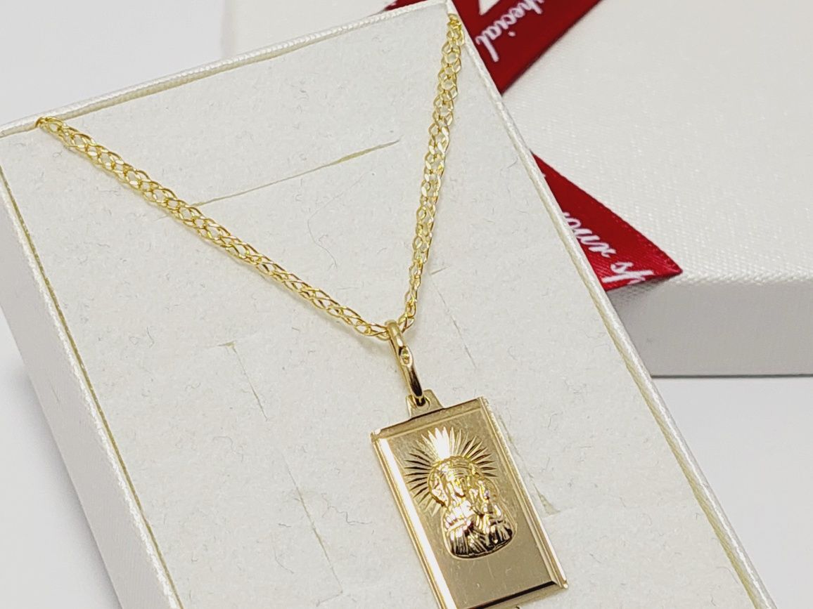 zawieszka komunia święta zloto 14k