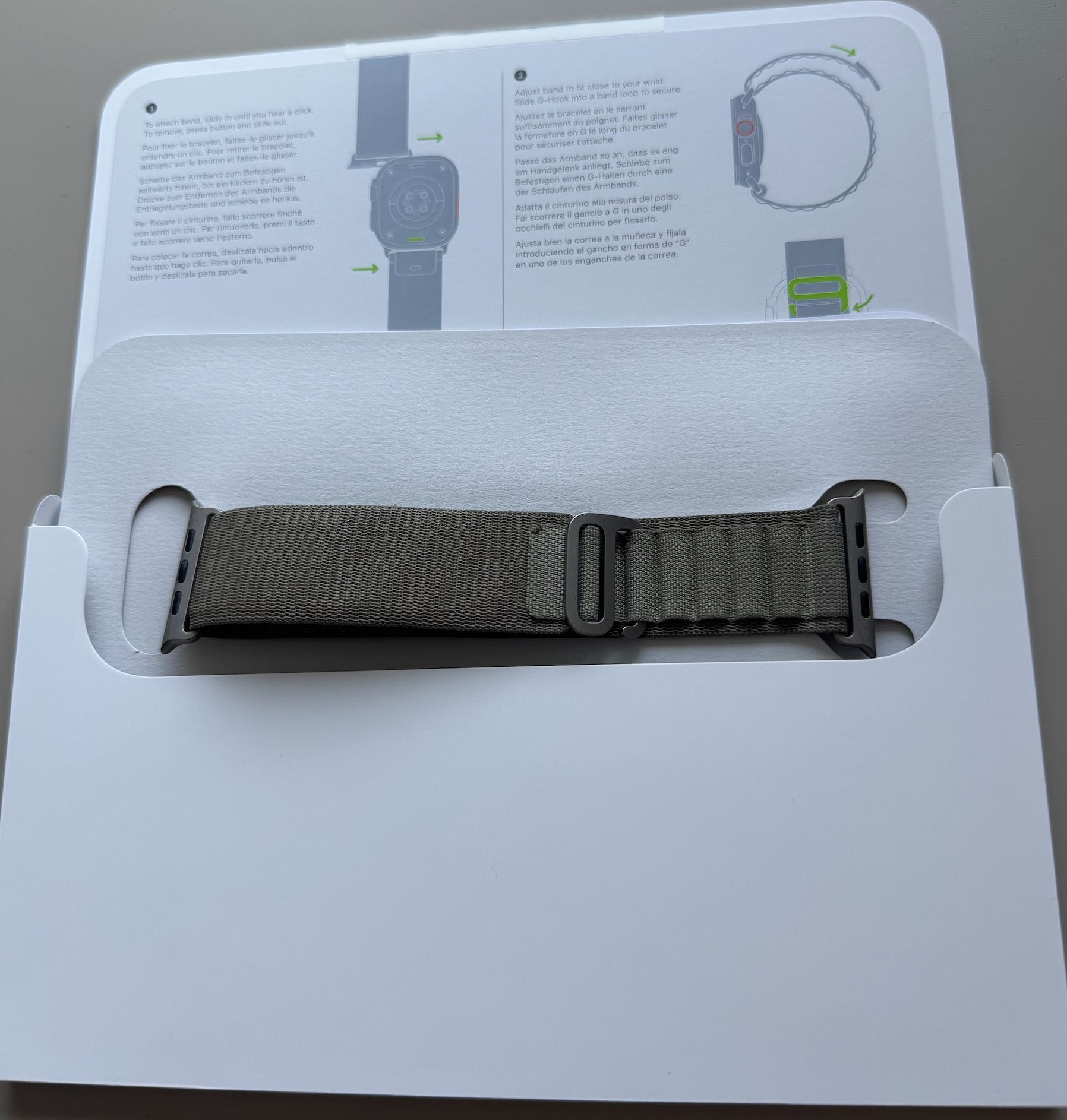 Alpine loop pasekk do Apple Watch Ultra rozmiar M 49MM oryginalny