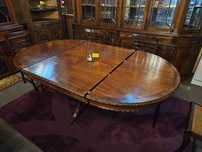 Mesa de sala em madeira - óptimo estado geral - Extensí