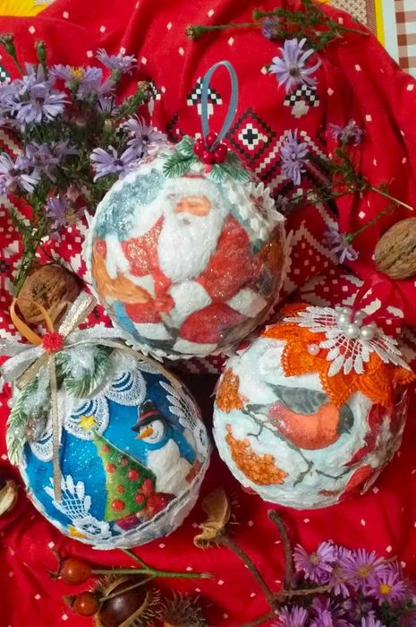 Авторський набір ручної роботи " Fairy Tale Ornaments"