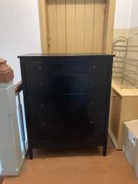 Hemnes czarny Ikea