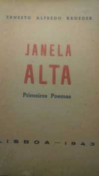 "Janela Alta" de Ernesto Alfredo Krueger, com dedicatória
