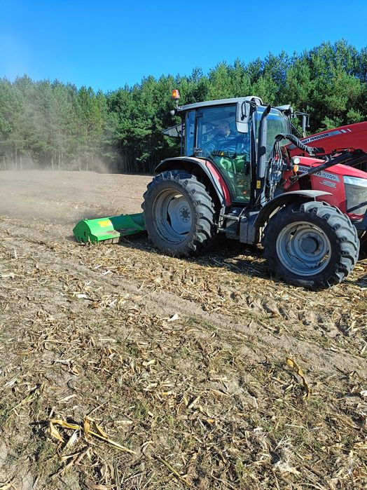 Wynajem mulczera Usługa mulczowania kosiarka bijakowa TALEX 2,8 m
