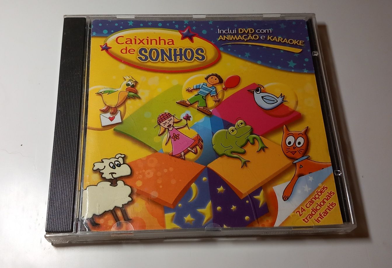 Cd+Dvd- Caixinha de Sonhos 3€