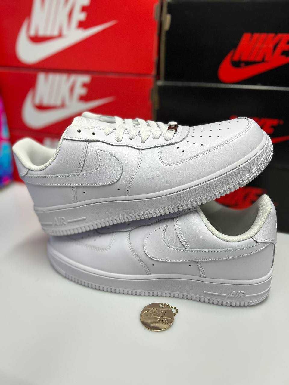 Nike Air Force 1 - чоловічі кросівки на кожен день, натуральна шкіра