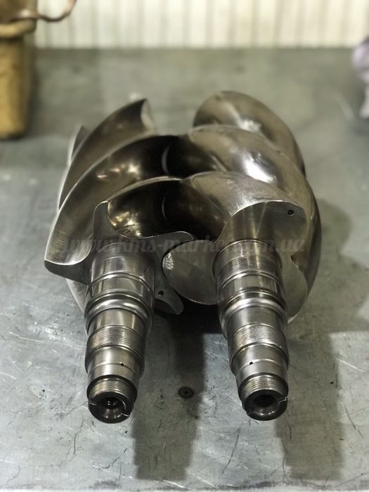 Ремонт винтового блока компрессора роторного воздуходувки