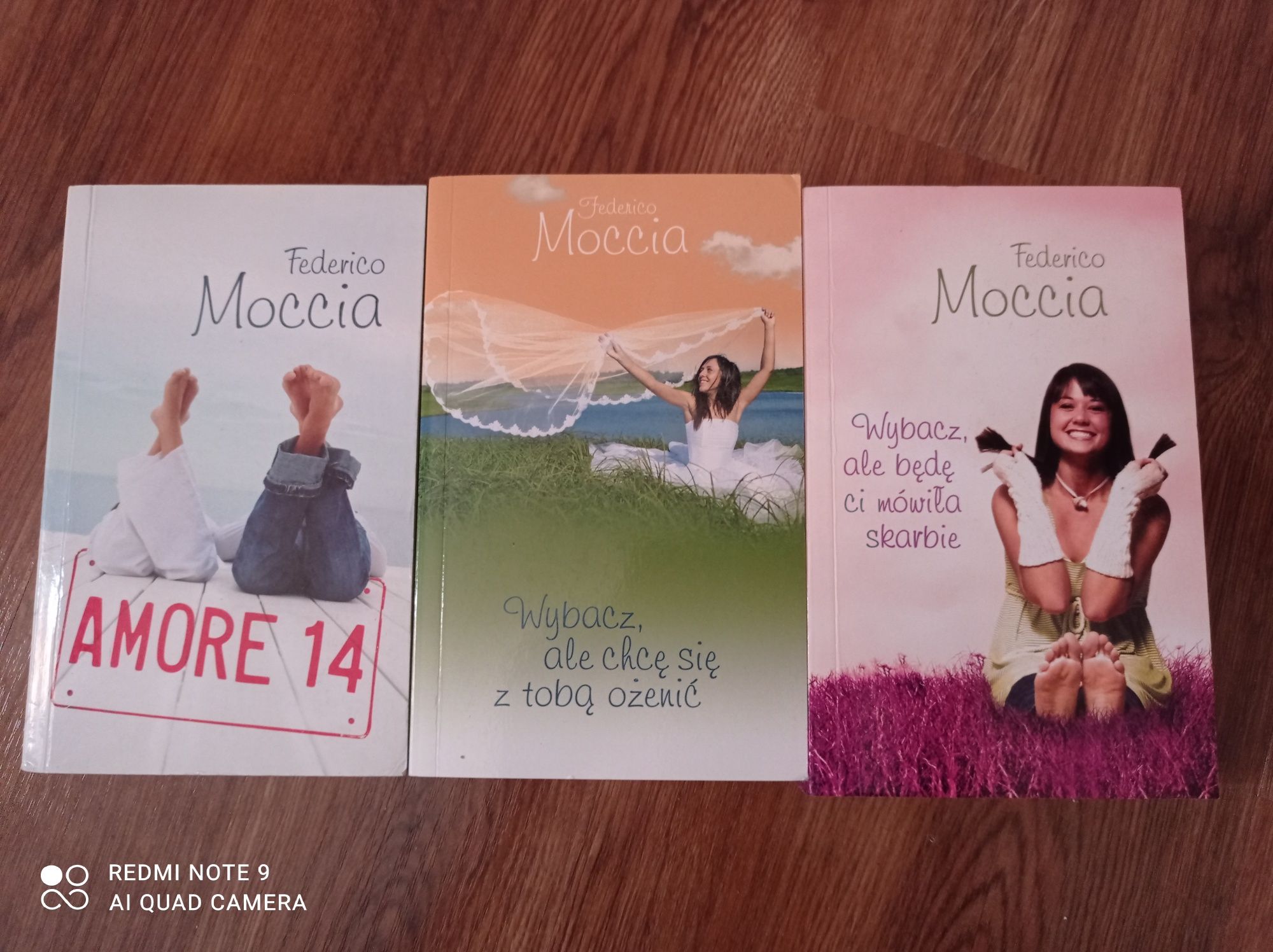 Federico Moccia Wybacz ale... , Amore 14 - trzy książki
