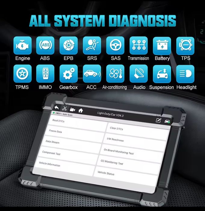 Ancel X7: Diagnóstico Total + Funções Especiais para Oficinas SELADO