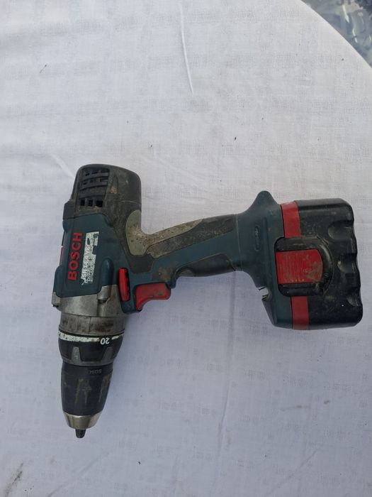 Zestaw  4 szt Bosch wkrętarka 14.4 GSR szlifierka GWS strug  latarka