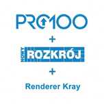 Program Pro100 v6.4 + Render KRAY + NOWY rozkrój + Biblioteka 6GB