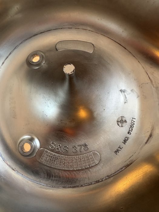 Chromowana osłona filtra S&S do Harley Davidson oryginał OEM