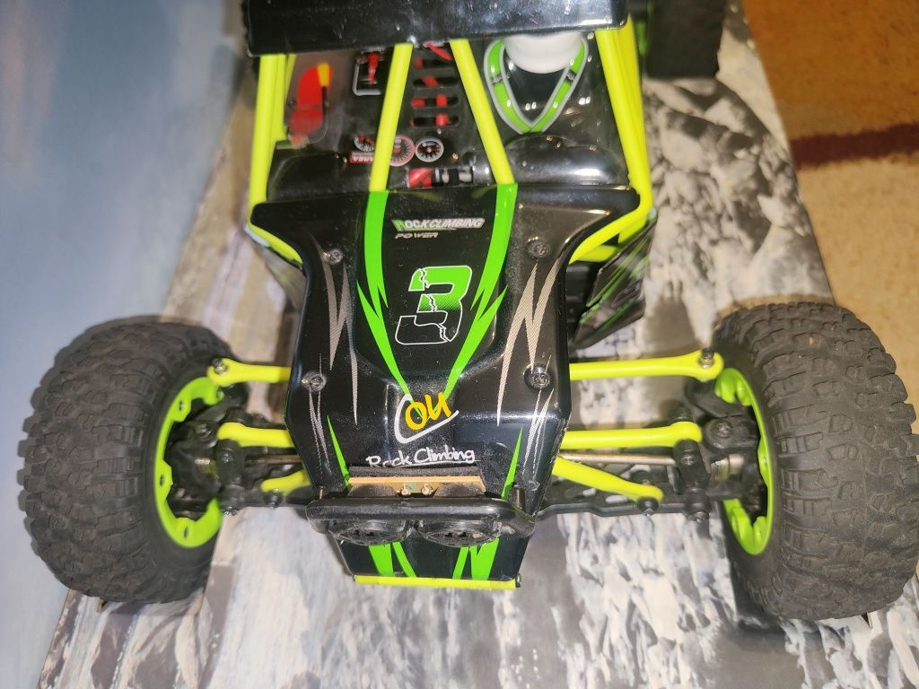 Samochód Rc WLtoys Crawler 12427/12428 4x4 50KM/H, wersja ulepszona