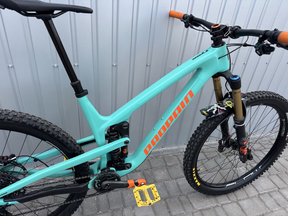 Карбоновий ендуро велосипед Propain Tyee 5 pro 10 2022 Л Fox 170mm
