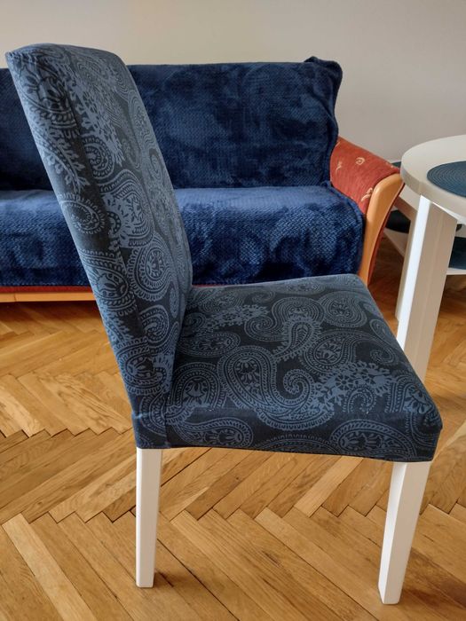 Krzesło jadalnia salon z wymienialnym pokrowcem