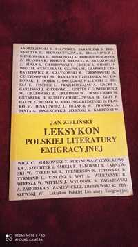 Leksykon polskiej literatury emigracyjnej - J. Zieliński