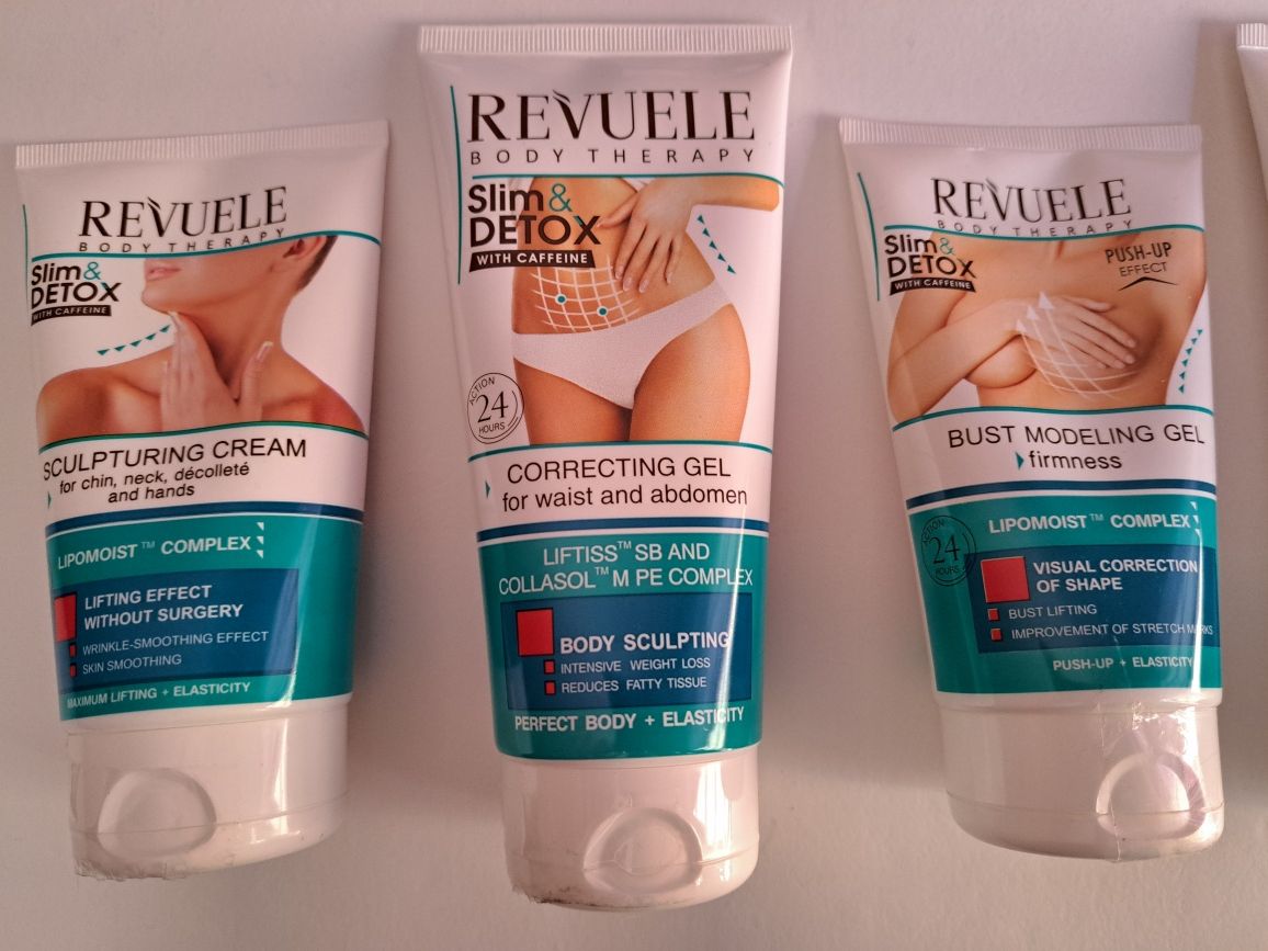 Kit cremes celulite firmeza lift estrias, pescoço, seios, queixo, mãos