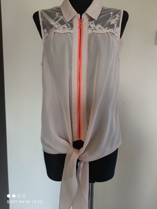 Bluzka damska bez rękawów