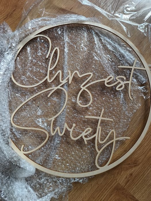 Dekoracja na Chrzest