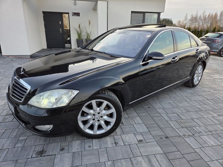 Mercedes-Benz Klasa S 3.0 Cdi Jasna Skóra Zarejestrowany w Polsce Xenon Domykanie Drzwi