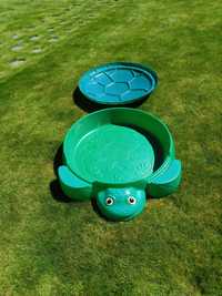 Piaskownica plastikowa Little Tikes Żółw zielona