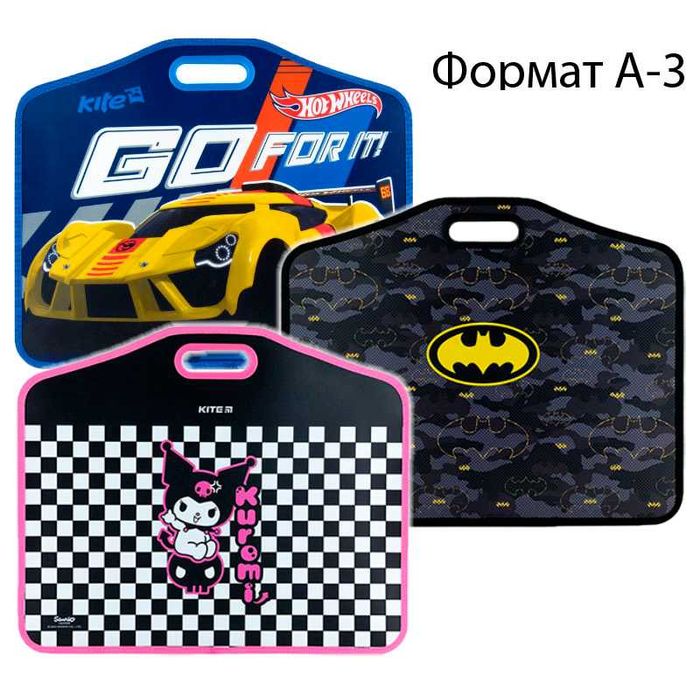 Портфель А3 на липучках KITE 24-208 ліцензії