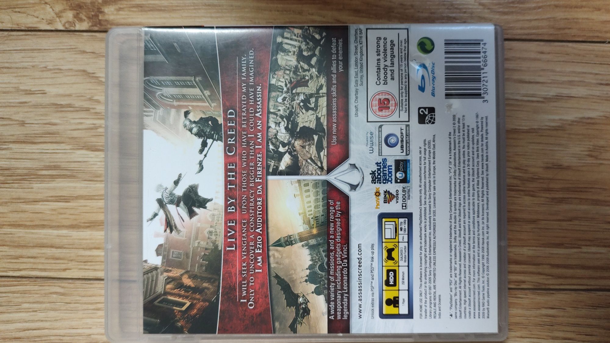 Gra Assassin's Creed 2 na PS3 PlayStation 3