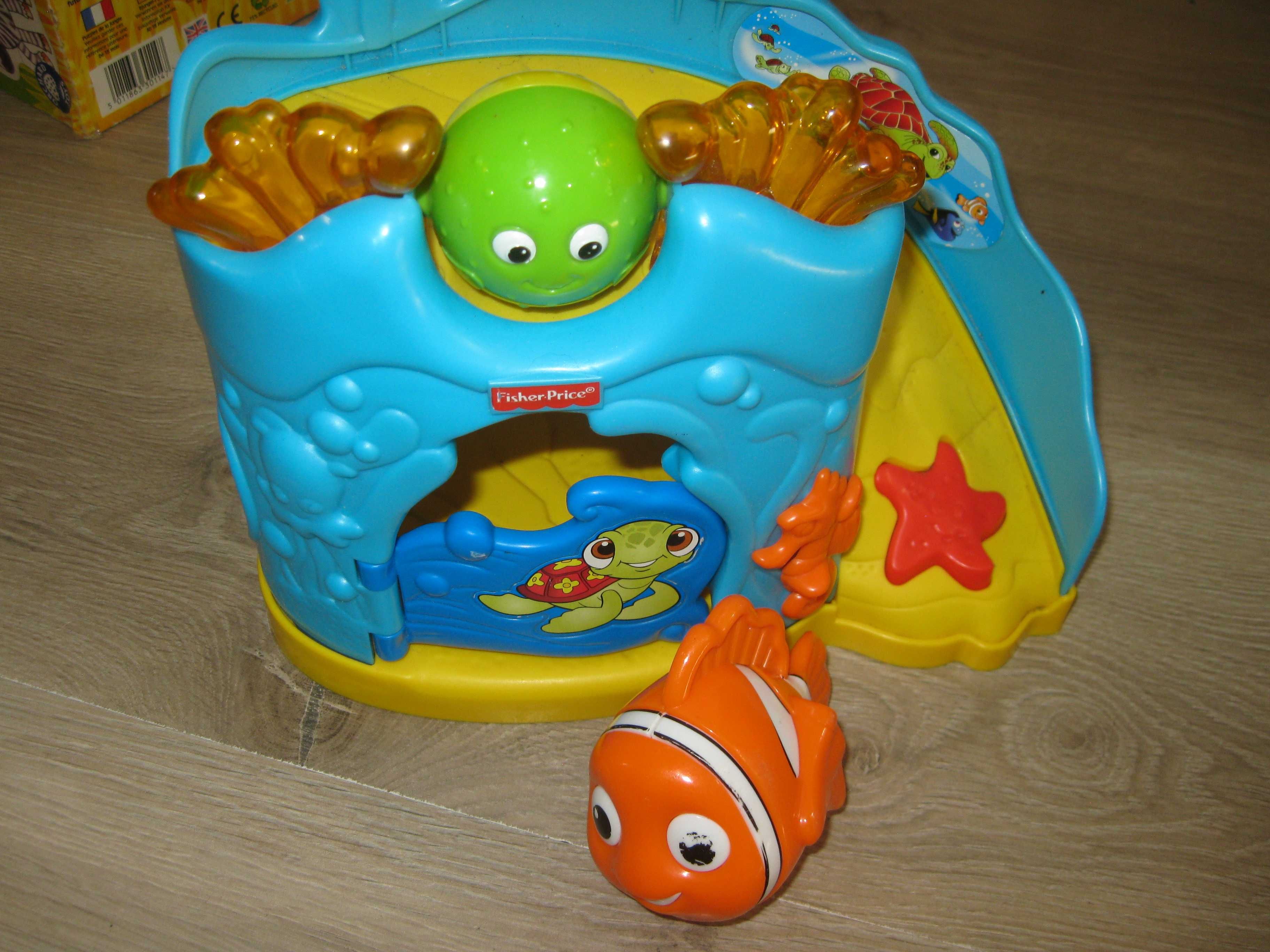 Fisher Price Rybka Nemo+domek z muzyczką