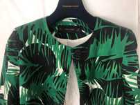 ZARA marynarka letnia elegancka r. S Print roślinny
