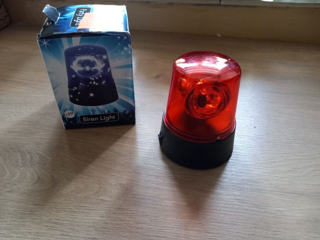 Migające światło LED 1 sztuka lamp imprezowych z czerwonym światłem