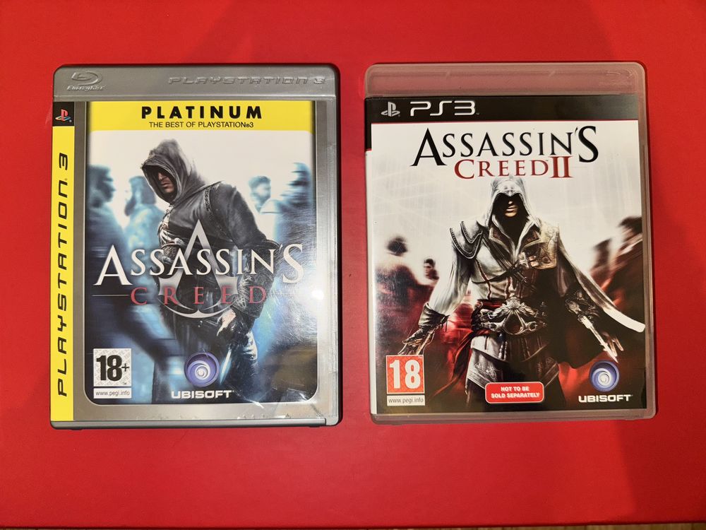 Assassins creed’s 1, 2 e 3 PS3