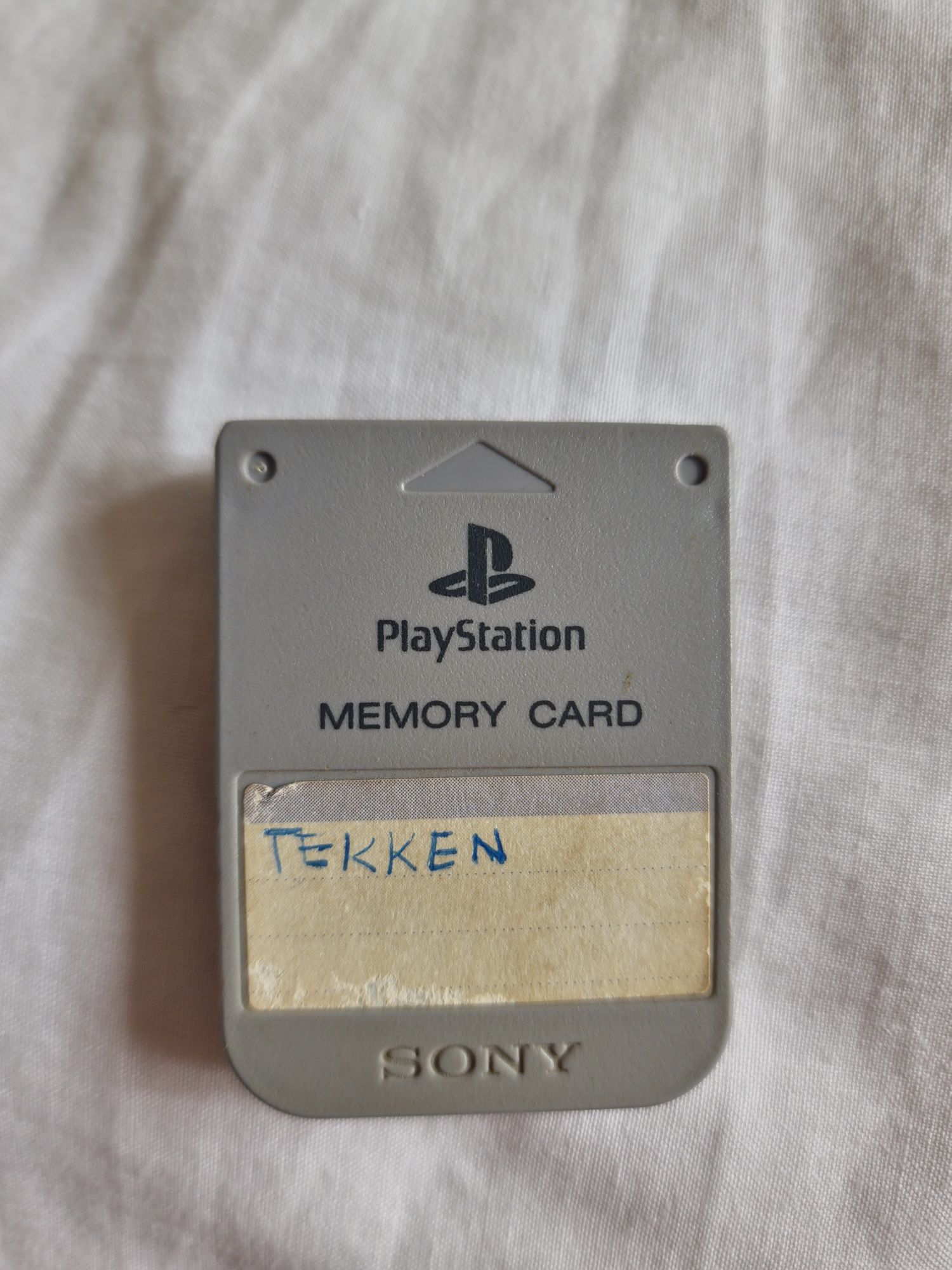 Cartões de memória para PS1.