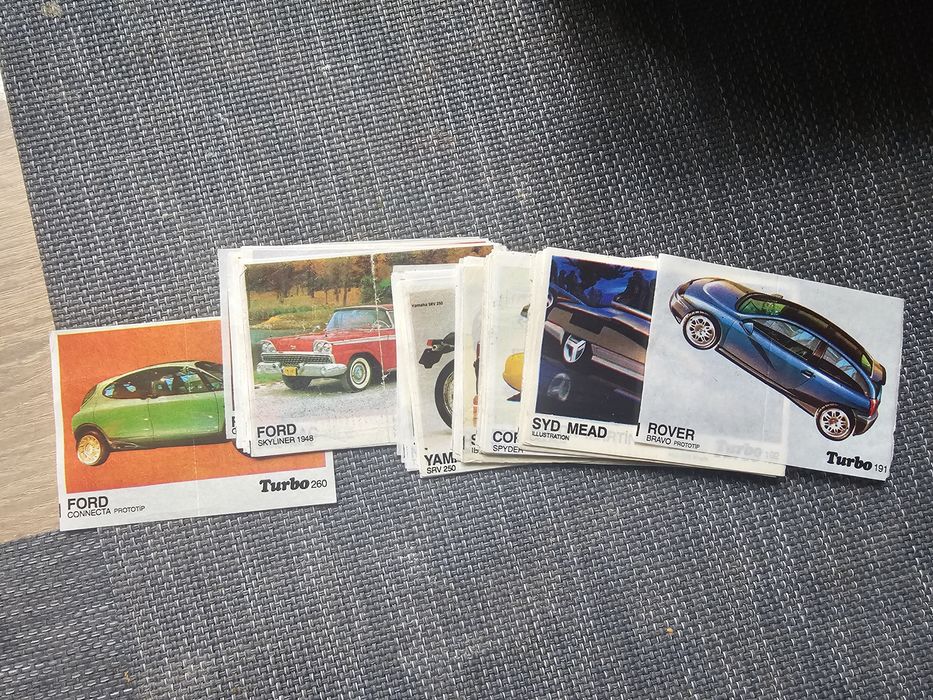 Повні колекції вкладишів turbo, bombibom і інші, також багато інших