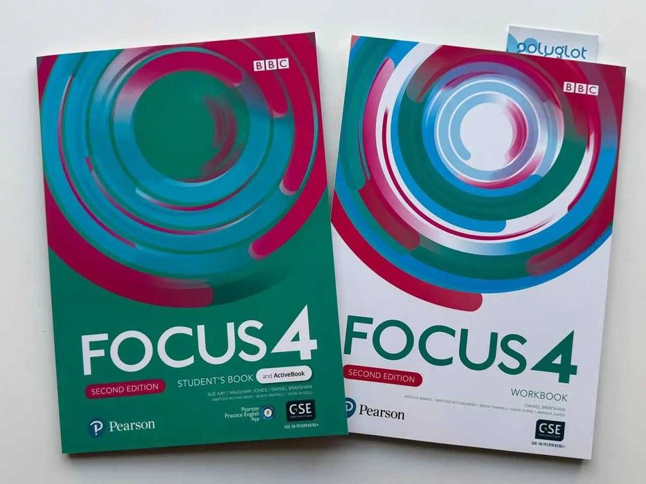 Focus 1, 2, 3, 4, 5 Student`s book+ Workbook, комплект