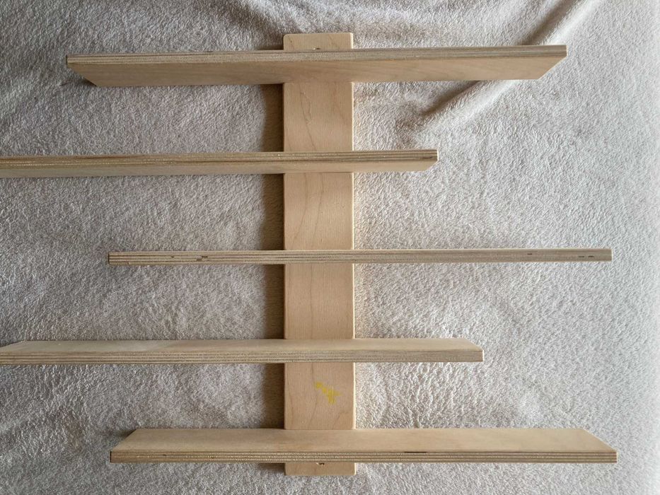 IKEA LUSTIGT  Półka ścienna dziecięca  37x37 cm