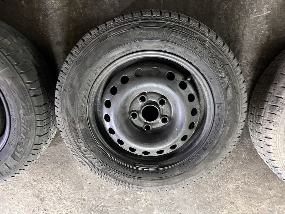 Диски 3шт з шинами 5 x 112 r15 vw t4 225/70r15c