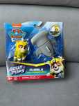 Psi Patrol Rubble Figurka + Wodny Pojazd Prezent Urodzinowy aqua paws