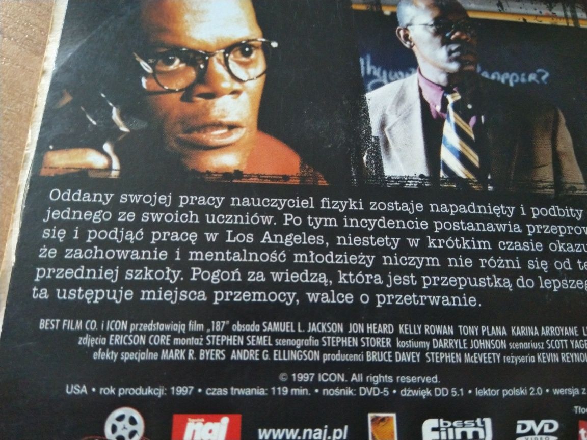 187 ( film DVD) Samuel L. Jackson