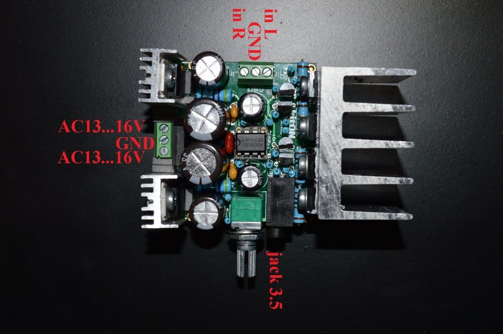 Підсилювач для навушників, А клас mini